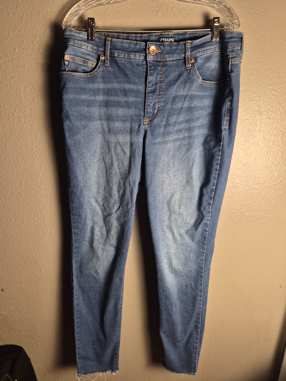 Chaps Women's Blue Denim Slim Jeans